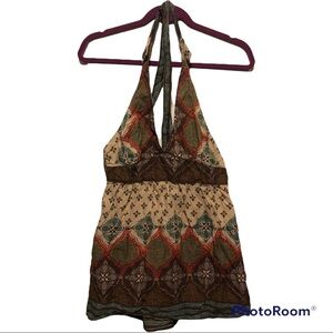 Look Hearts halter top size S